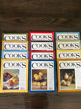 Cook's Illustrated Cookbook Magazines Lot of 12 Issues - 2005-2007